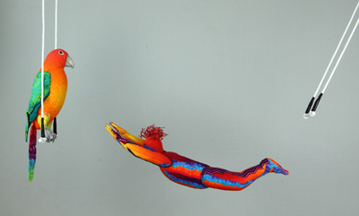 Wrong Universe Fiber Sculpture